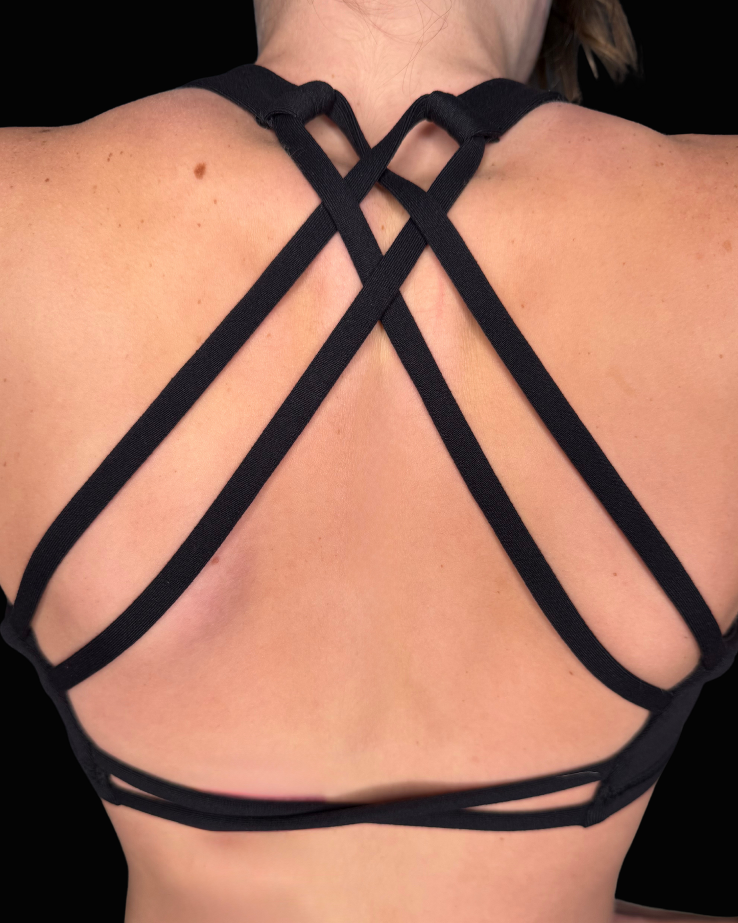 Flex Bra - Black with Purple