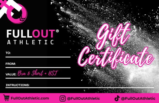 Gift Certificate - Bra & Shorts