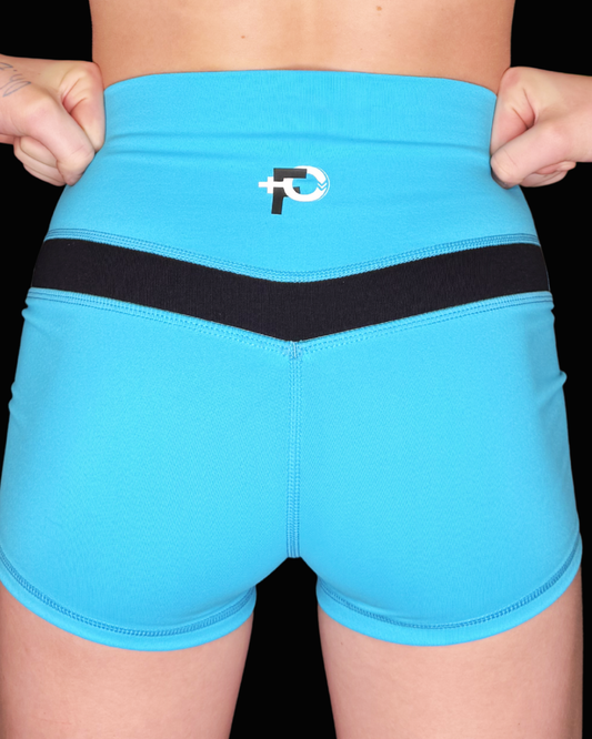 Drive Short - Teal with Black