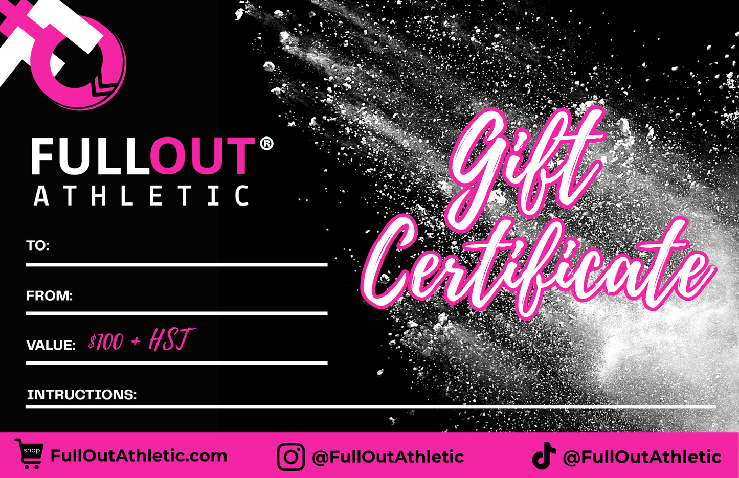 Gift Certificate - $100