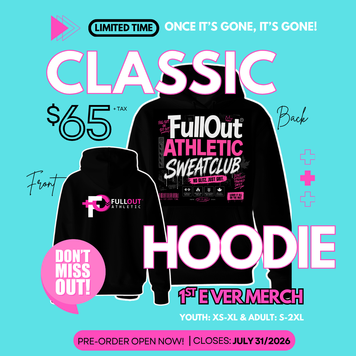 PRE-ORDER: Sweat Club - Hoodie