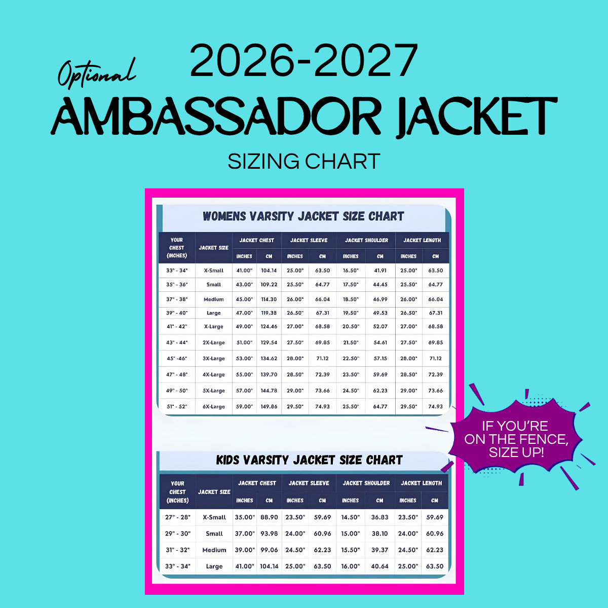 Ambassador Jacket (Optional)