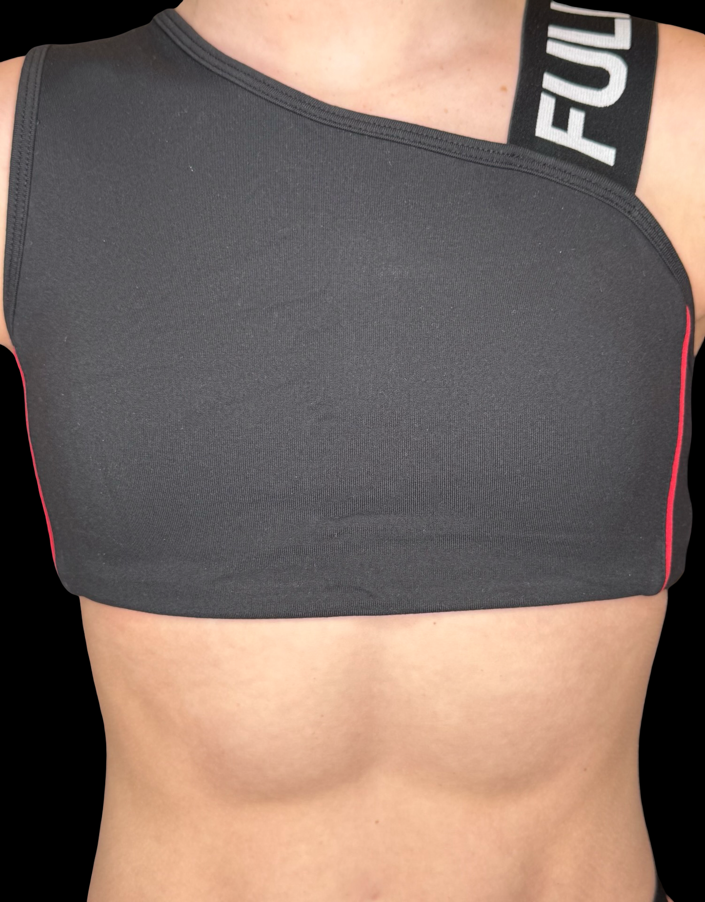 Grit Bra - Black with Red