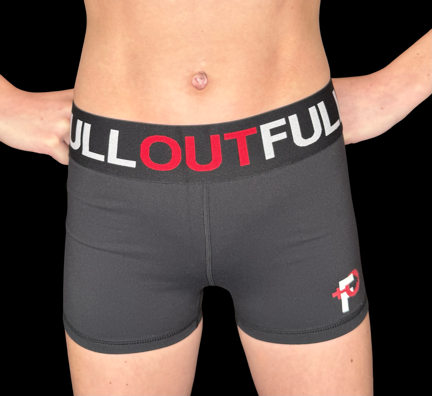 Grit Short - Black with Red